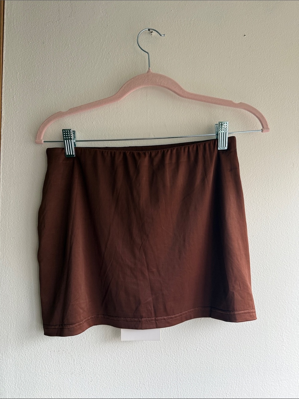 With Jean Women's Chocolate Brown Miles Mini Skirt